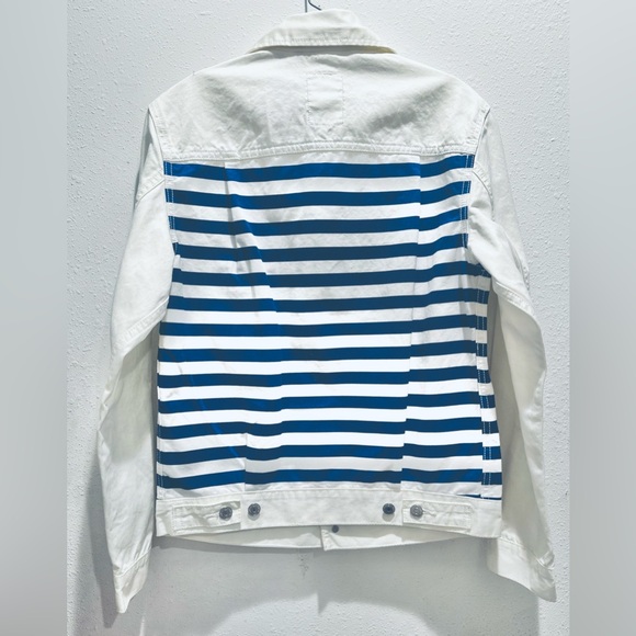 SOLD Levi’s Premium Goods 100% Cotton Trucker Tyle 1 Denim Jacket MEDIUM - Picture 9 of 11